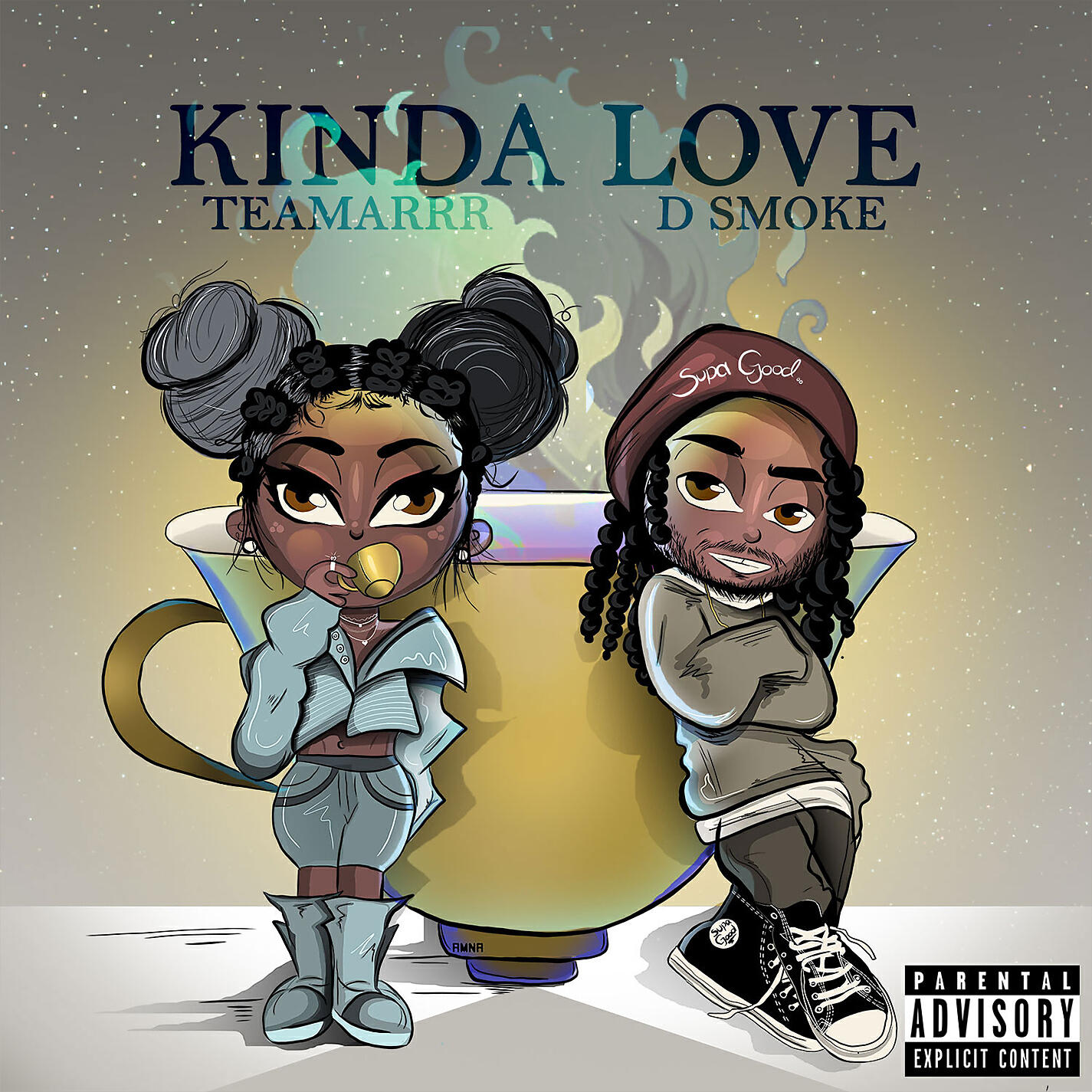TeaMarrr - Kinda Love (feat. D Smoke)
