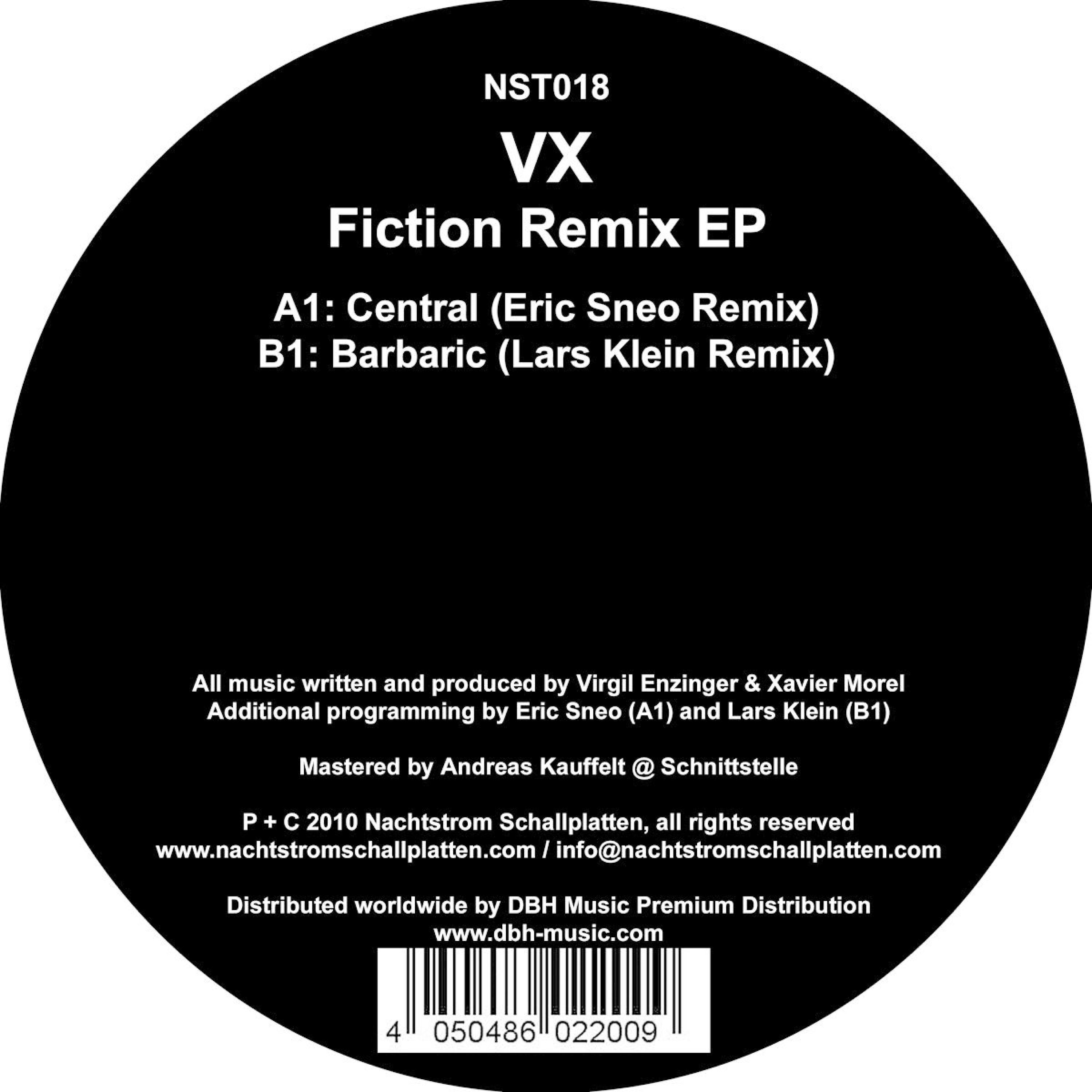 VX (Virgil Enzinger - Barbaric (Lars Klein Vinyl Edit)