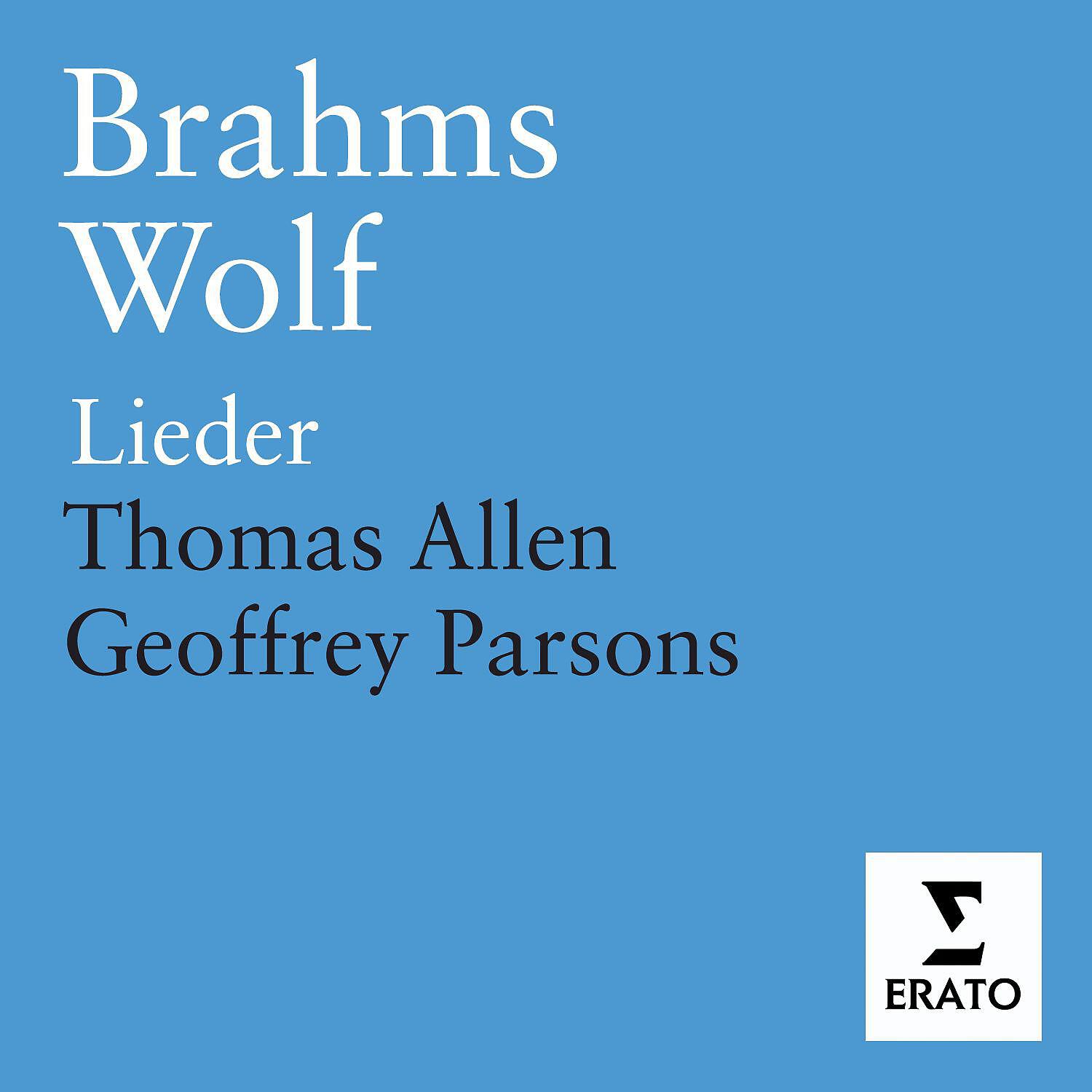 Sir Thomas Allen - Fünf Lieder Op. 49: IV. Wiegenlied (Scherer)