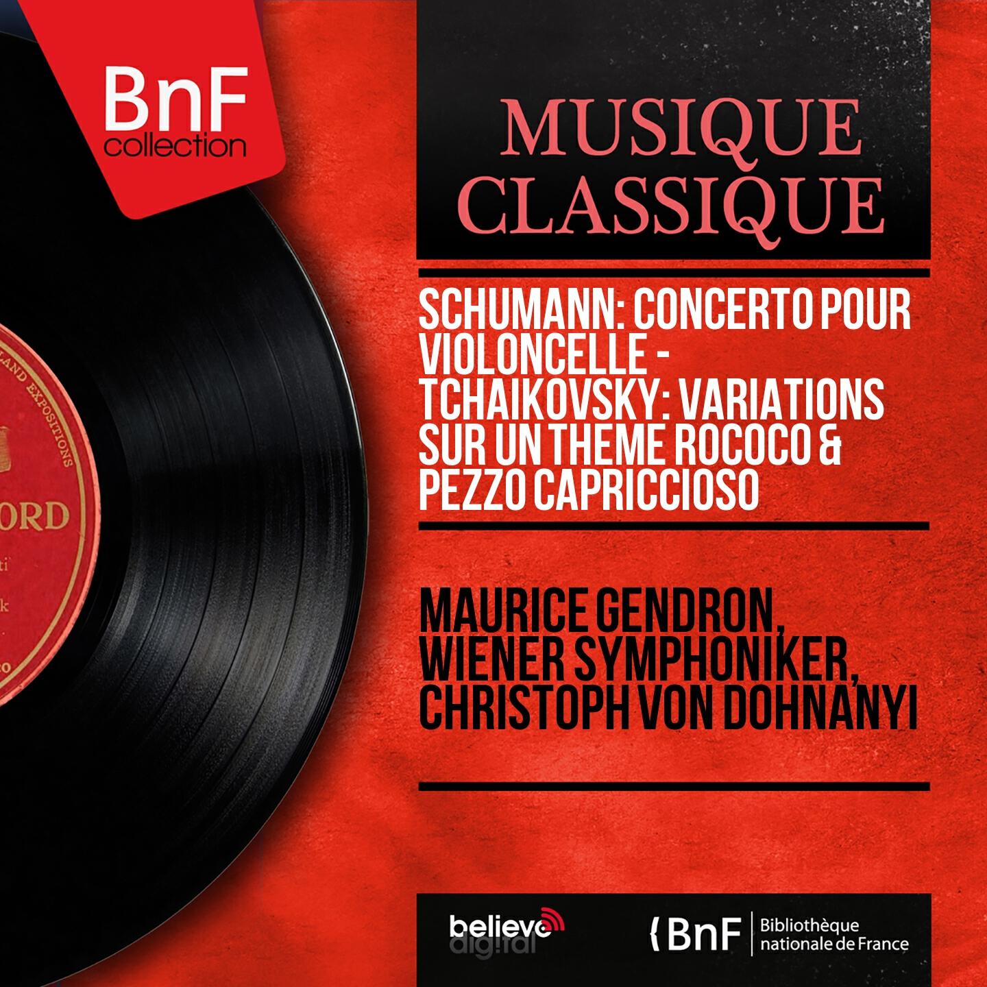 Maurice Gendron - Variations On a Rococo Theme in A Major, Op. 33: Variation III. Andante sostenuto