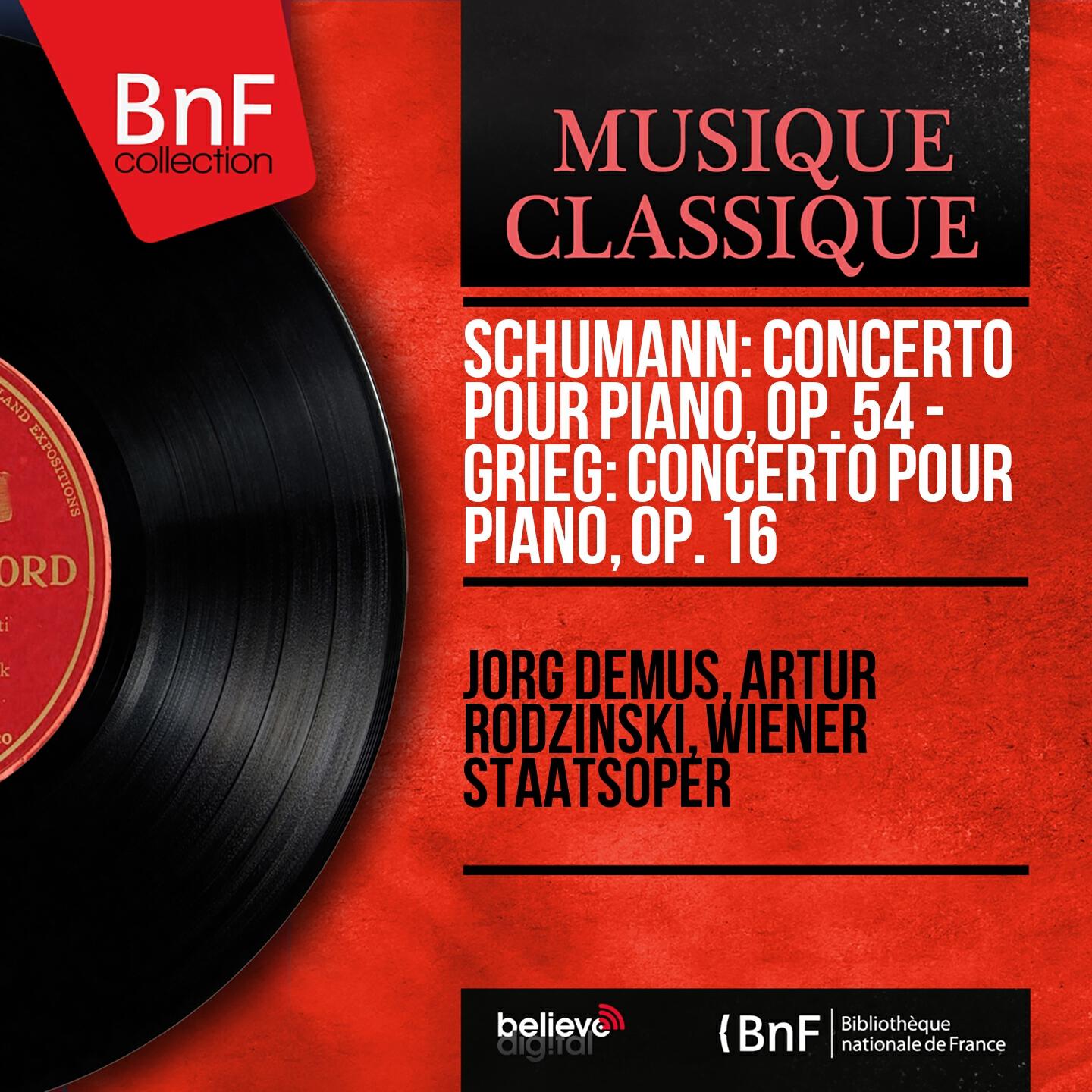 Jorg Demus - Concerto pour piano in A Minor, Op. 54: I. Allegro affetuoso
