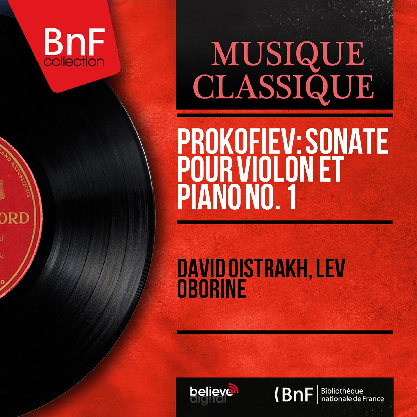 David Oistrakh - Sonate pour violon et piano No. 1 in F Minor, Op. 80: III. Andante
