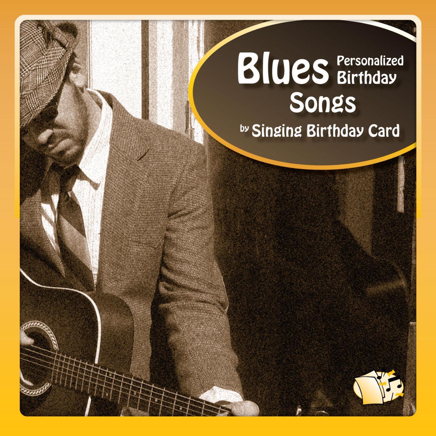 Singing Birthday Card - Happy Birthday, Connie (Blues)