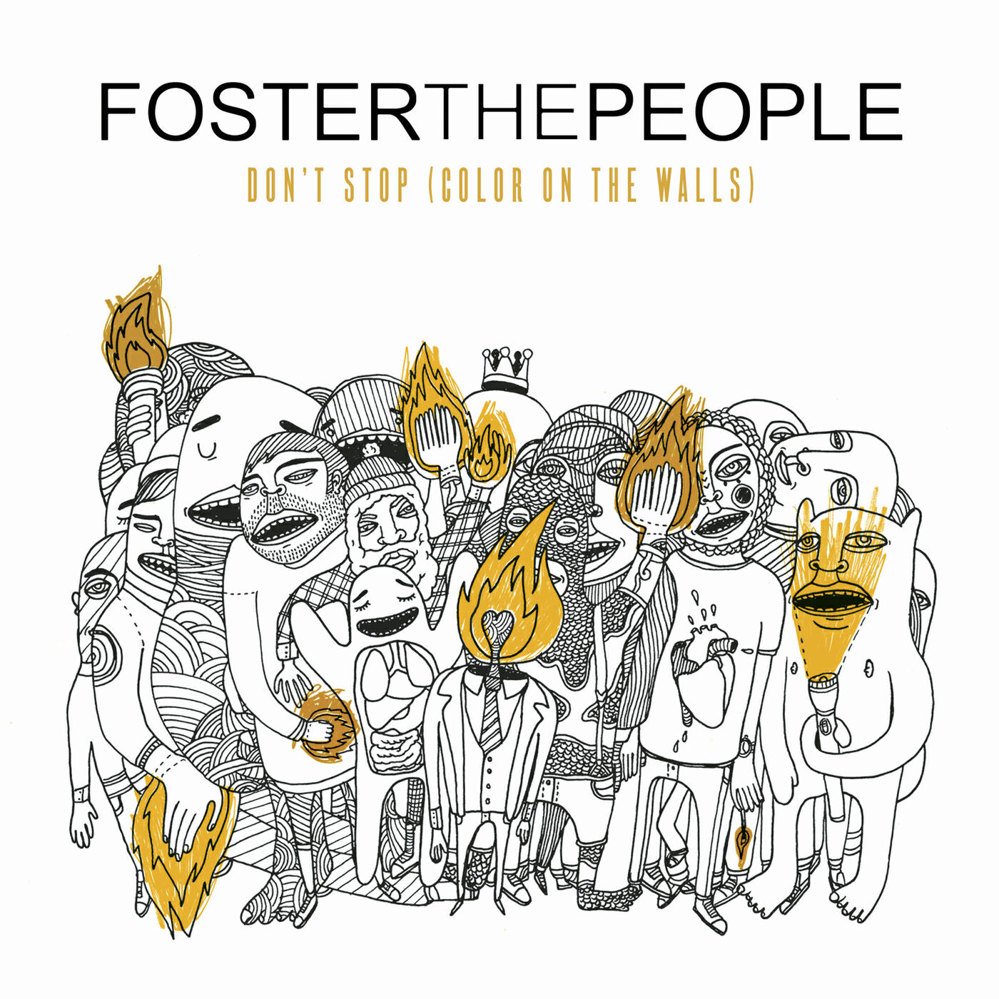 Foster The People - Don't Stop (Color on the Walls) (Instrumental)