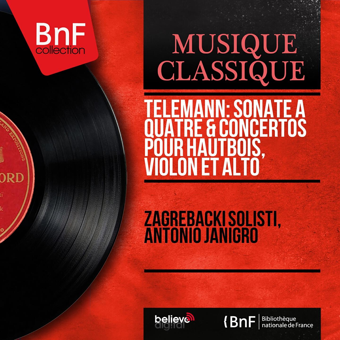 Zagrebacki Solisti - String Quartet in A Major, TWV 40:200: III. Vivace (Orchestral Version)