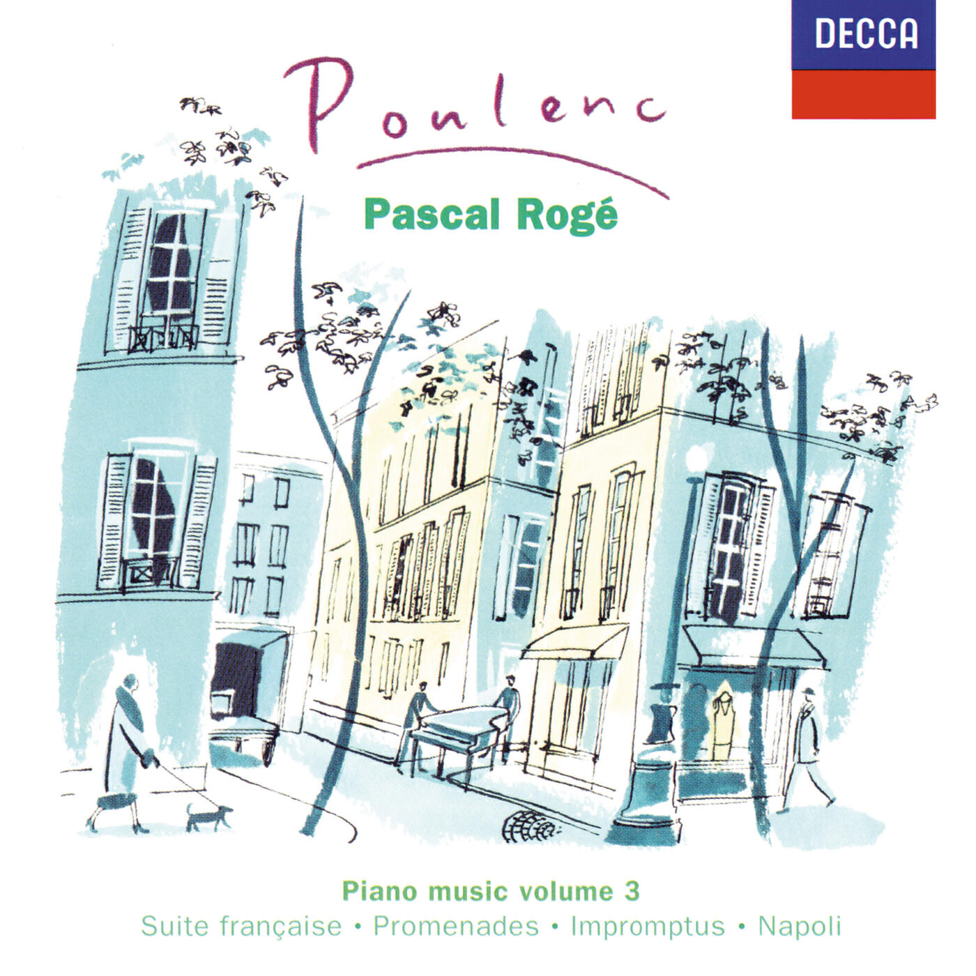 Pascal Rogé - Poulenc: Promenades, FP24 - 5. En avion (Lent)