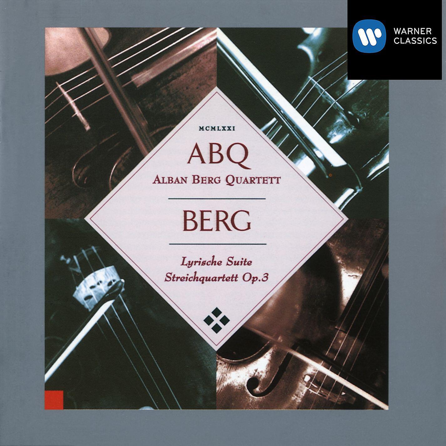 Alban Berg Quartett - String Quartet, Op. 3: II. Mäßige Viertel