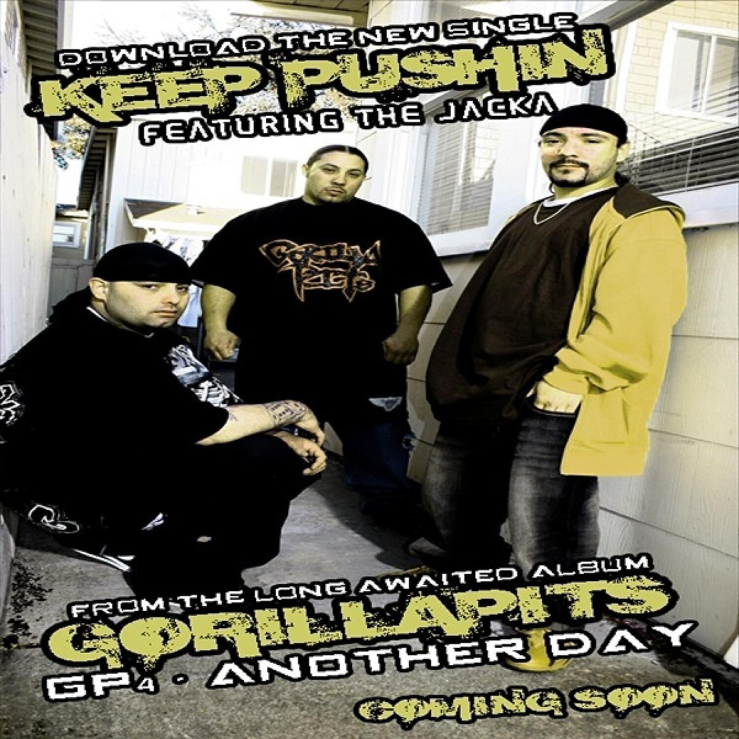 Gorilla Pits - Keep Pushin! (feat. The Jacka) (Clean)