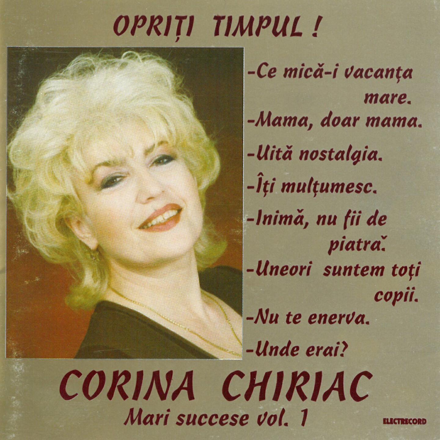 Corina Chiriac - Opriți Timpul