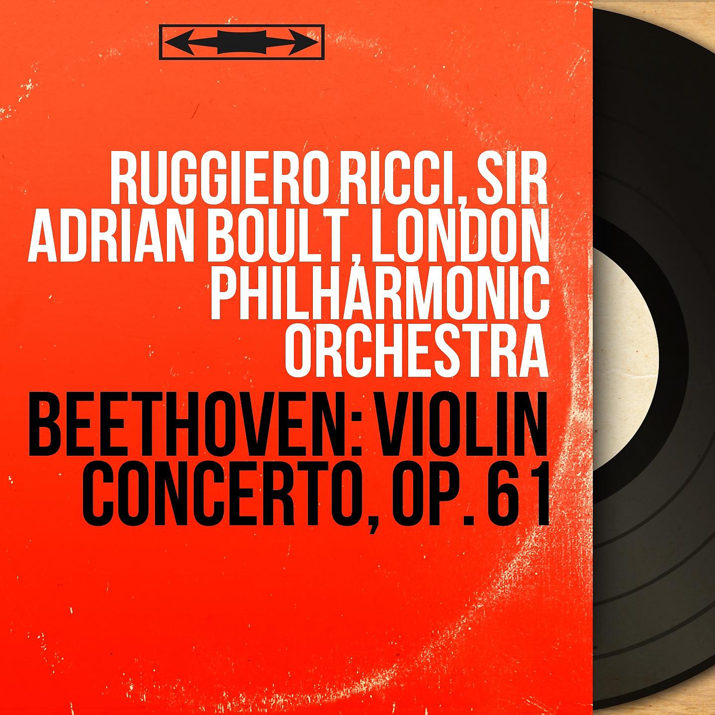 Ruggiero Ricci - Violin Concerto in D Major, Op. 61: III. Rondo