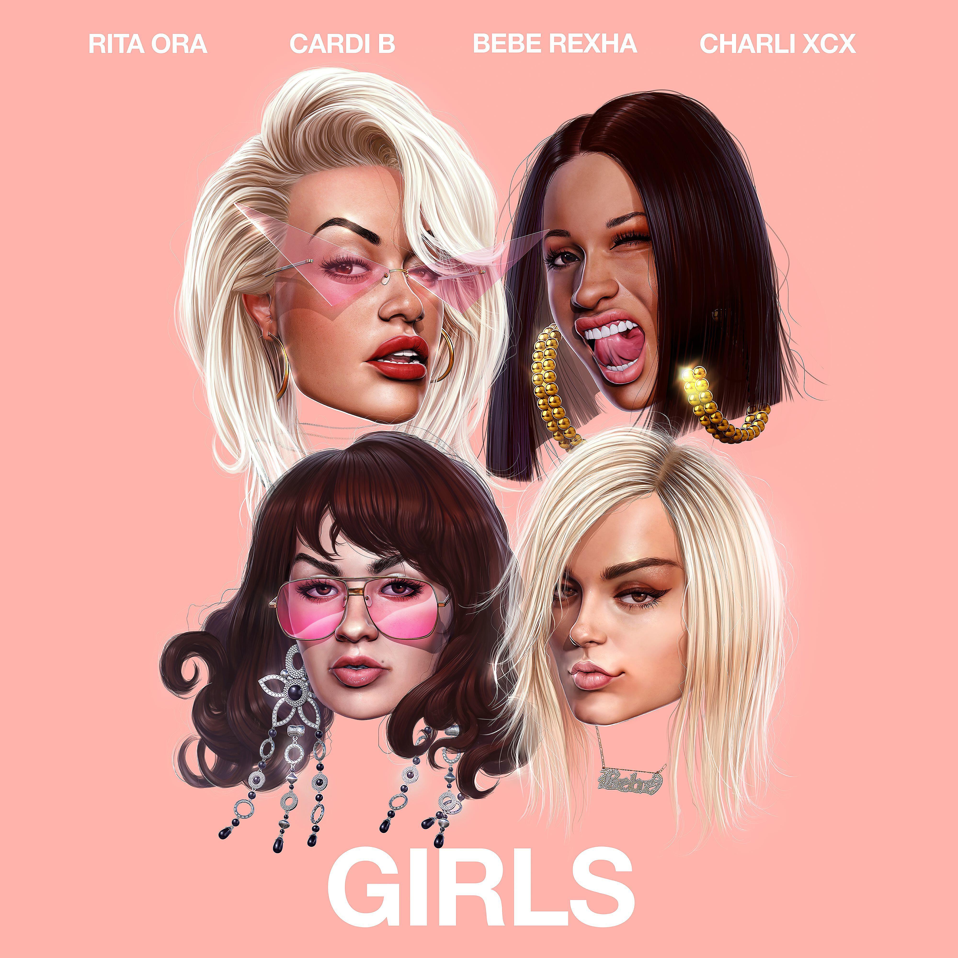 RITA ORA - Girls (feat. Cardi B, Bebe Rexha & Charli XCX)