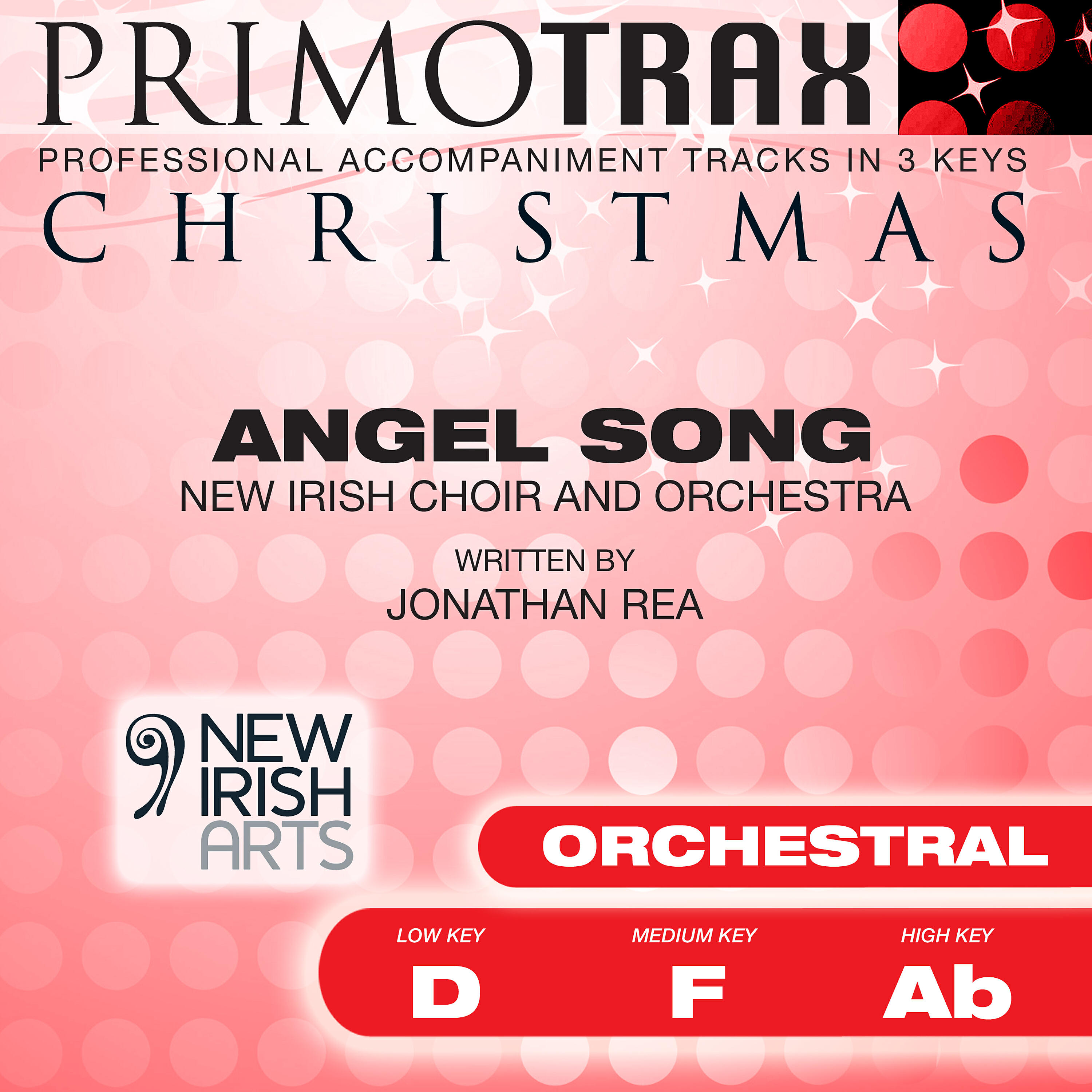 New Irish Choir - Angel Song (Medium Key - F - Orchestral Performance Backing Track)
