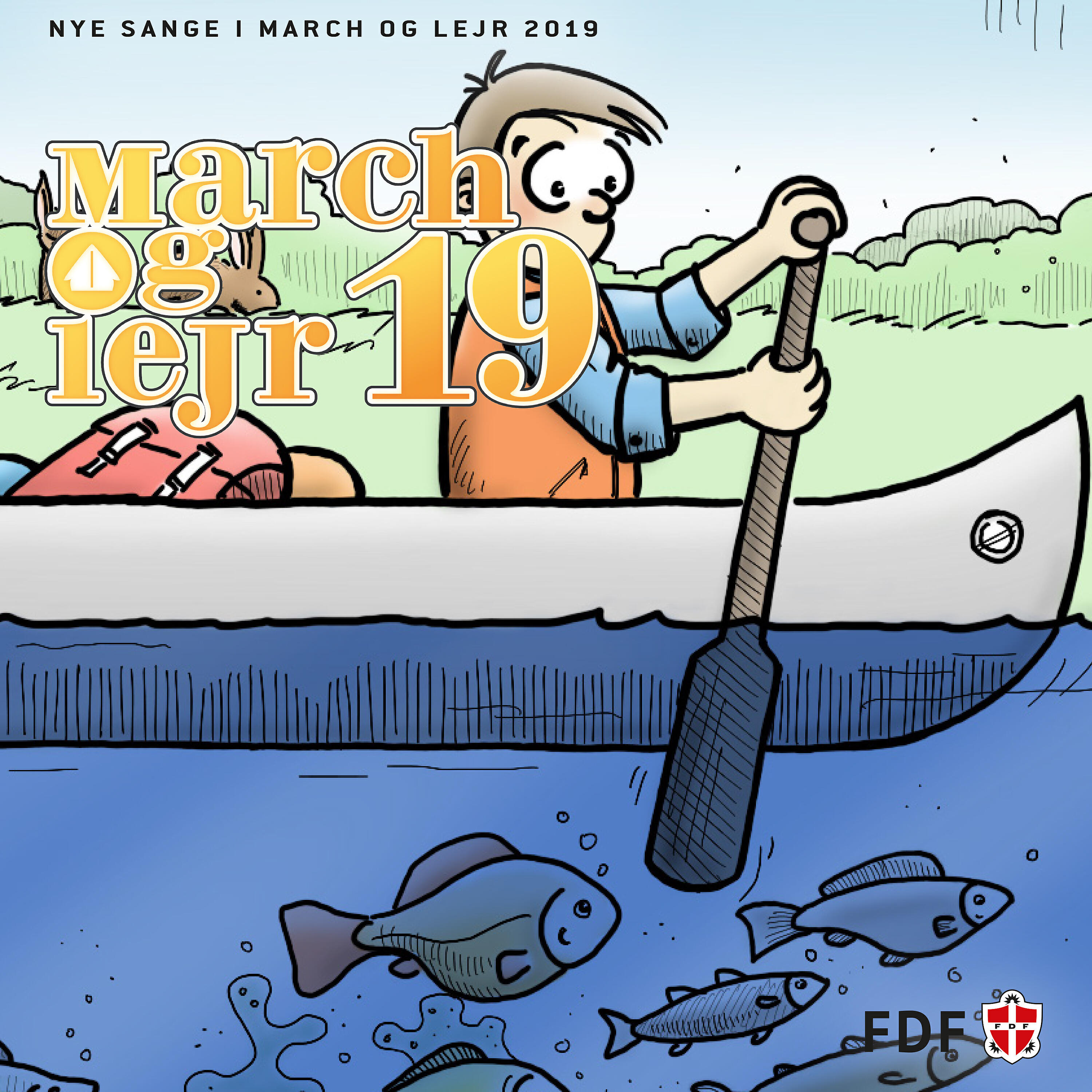 FDF March og lejr - Når fuglen bli'r mættet