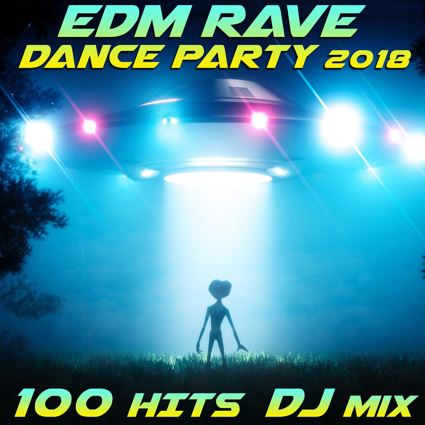 Various Artists - EDM Rave 2018 100 Hits Dance Party (2 Hr House, Trance, Future Bass DJ Mix)